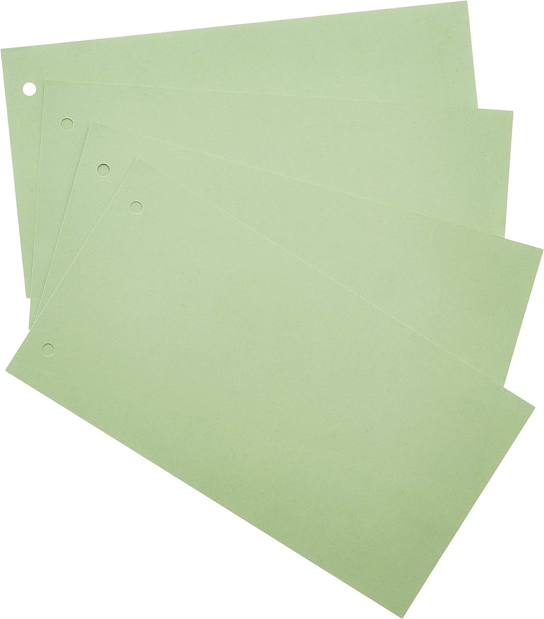 Kangaro 07071-01-20 Trennstreifen 180gr 120x225 2r RC grün. 20 Kartons mit 100 Stück, Papier, 120x22