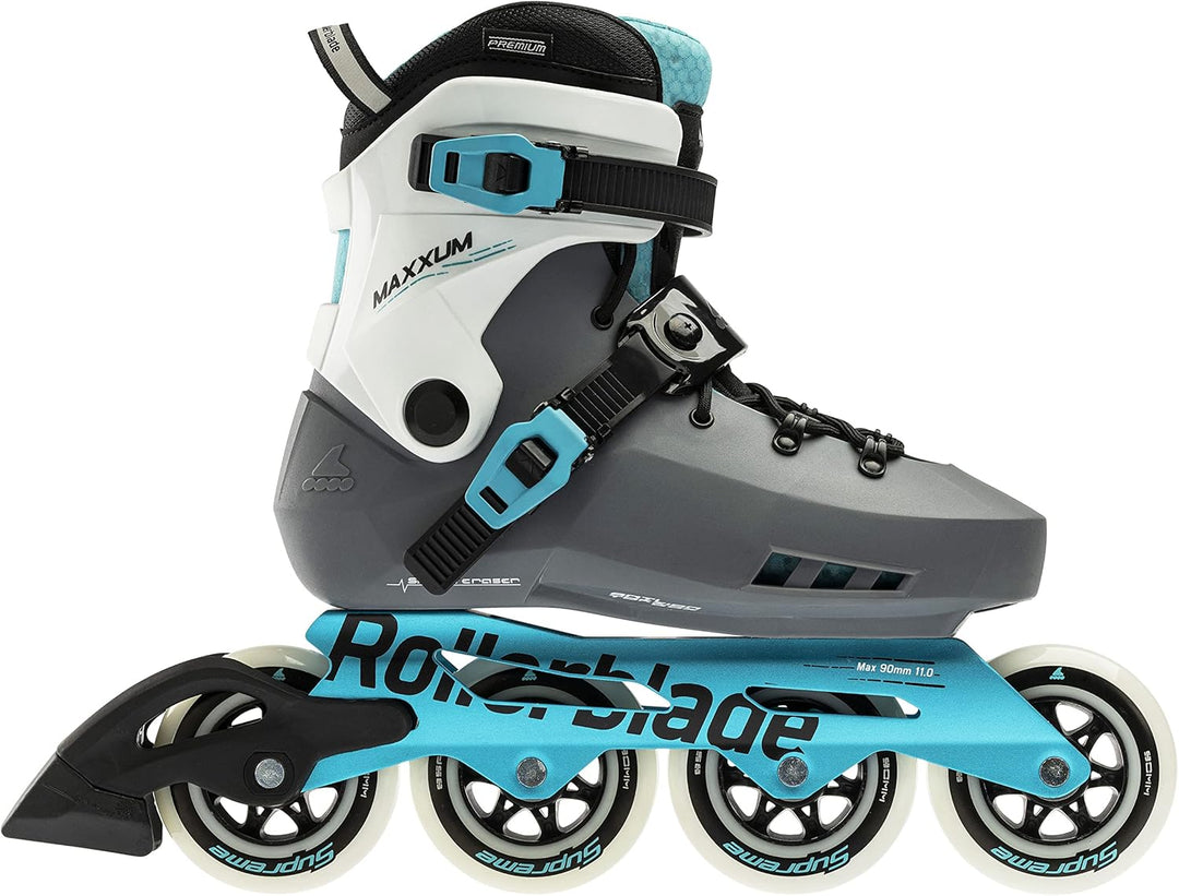 Rollerblade Unisex – Erwachsene Maxxum Rollschuhe 42 Schwarz, 42 Schwarz