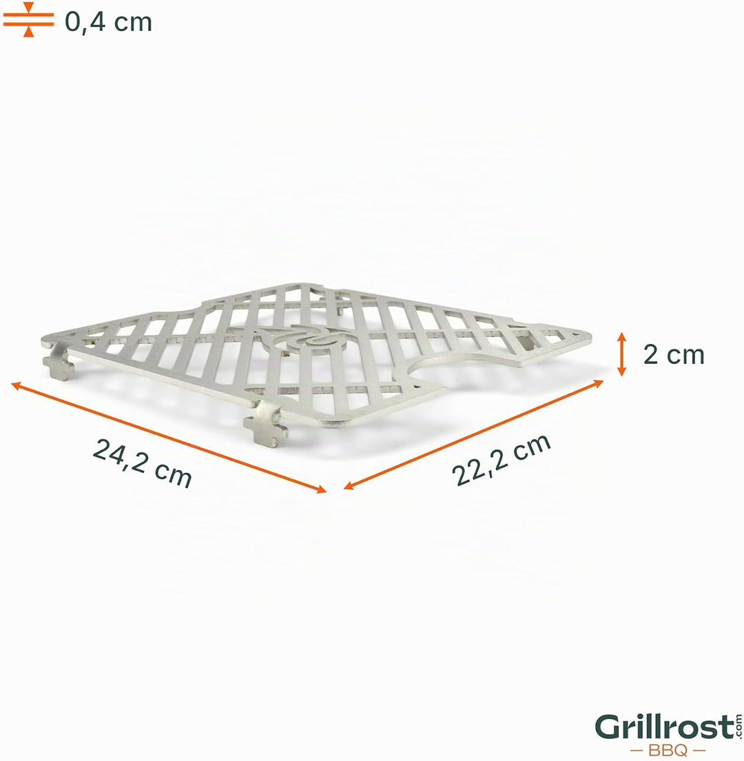 Edelstahl INOX Grillrost passend für Napoleon kleine Sizzle Zone Rogue/Freestyle/Legend Rost Napoleo