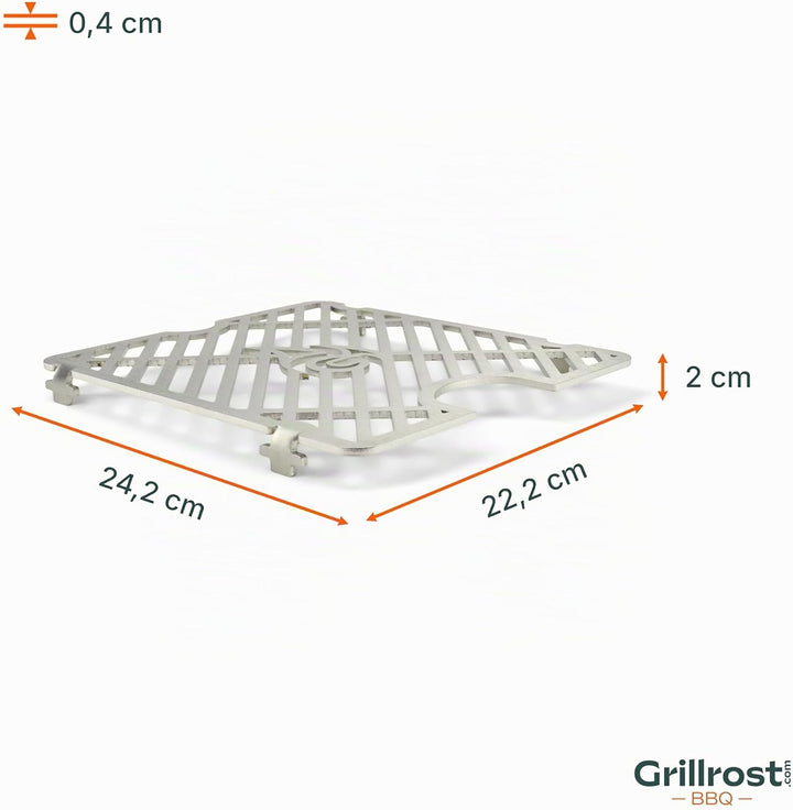 Edelstahl INOX Grillrost passend für Napoleon kleine Sizzle Zone Rogue/Freestyle/Legend Rost Napoleo