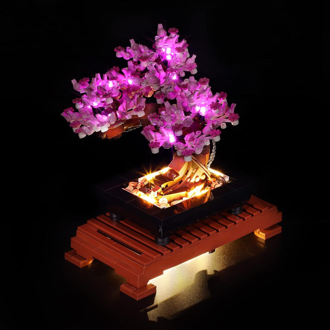 BRIKSMAX Led Beleuchtungsset für LEGO Creator Bonsai Tree - Compatible with Lego 10281 Bausteinen Mo