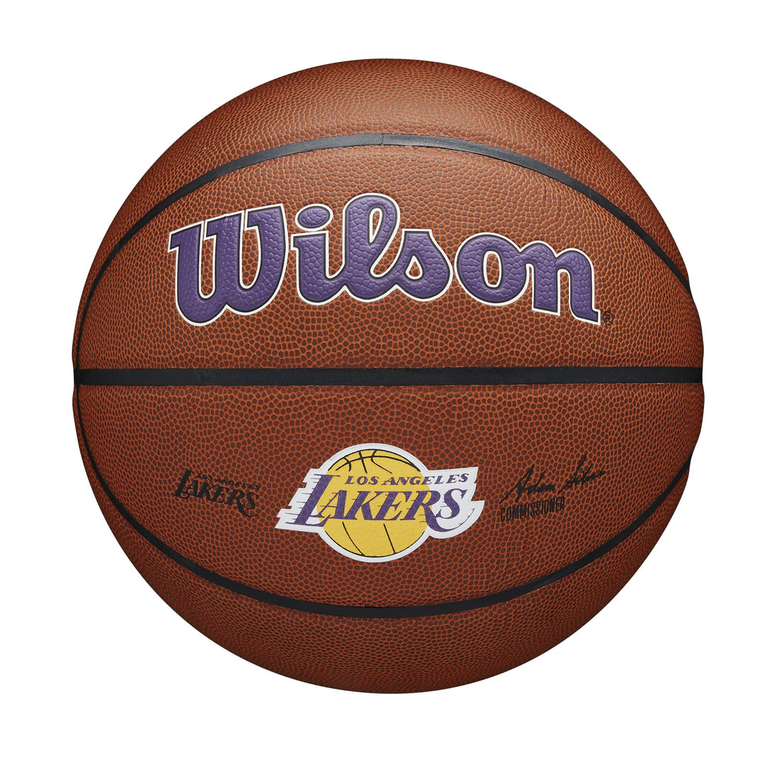 Wilson Unisex-Adult NBA Team Composite Basketball 7 Los Angeles Lakers, 7 Los Angeles Lakers