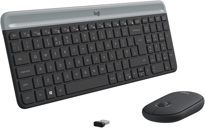 LOGITECH - EINGANGABEGERÄTE Slim WRLS Tastatur Maus Combo MK470 - Graphit - CH - ZENTRAL