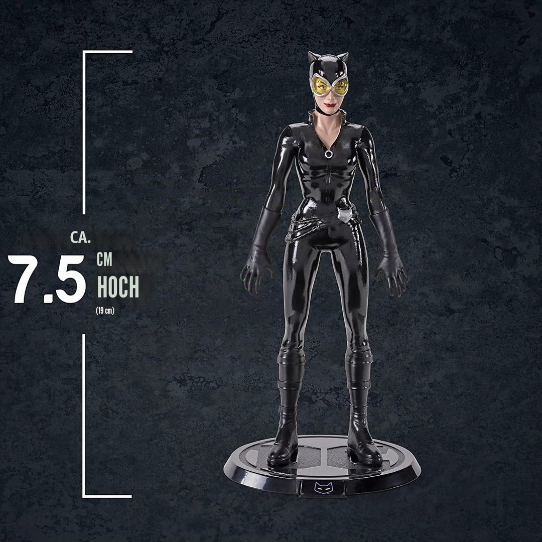 The Noble Collection DC Bendyfigs Catwoman (Comic) - 7.5in (19cm) Noble Toys Bendable Figure Posable