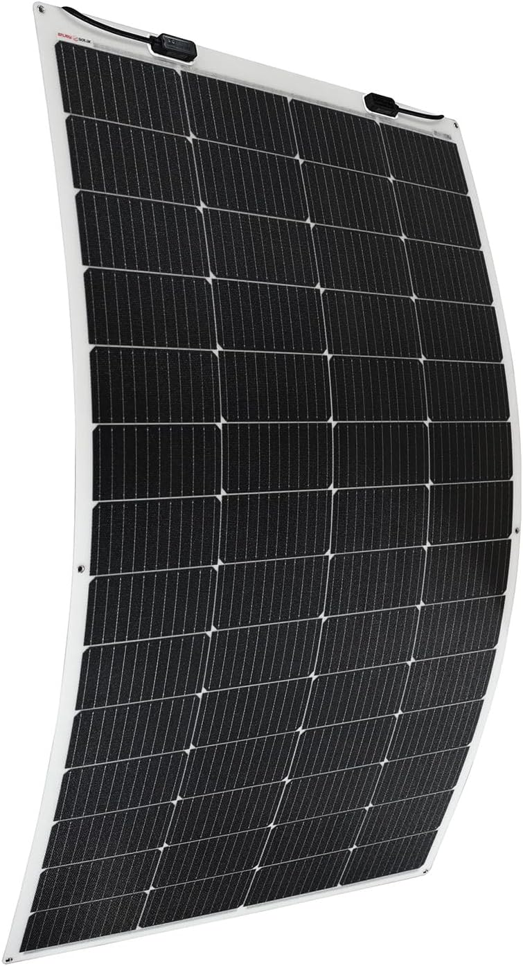 enjoy solar® ETFE Marine 200W 24V Semiflexibles Monokristallines Solarmodul, 182 * 182mm Solarzellen