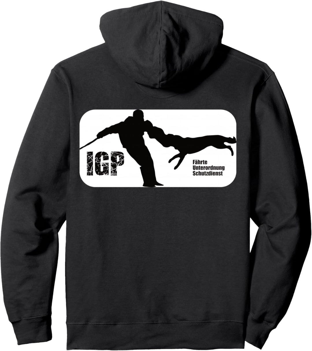 IGP Logo Schutzhund Sport Gebrauchshund Ausbildung Pullover Hoodie