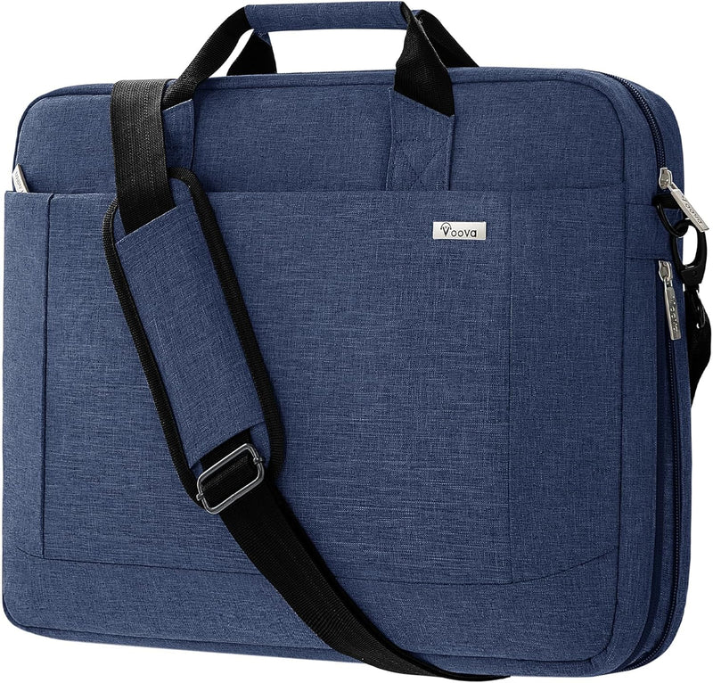 Voova grosse Laptoptasche für 14 15 15,6 16 Zoll Laptop, 30% mehr Kapazität, Innenfächer, dauerhaft