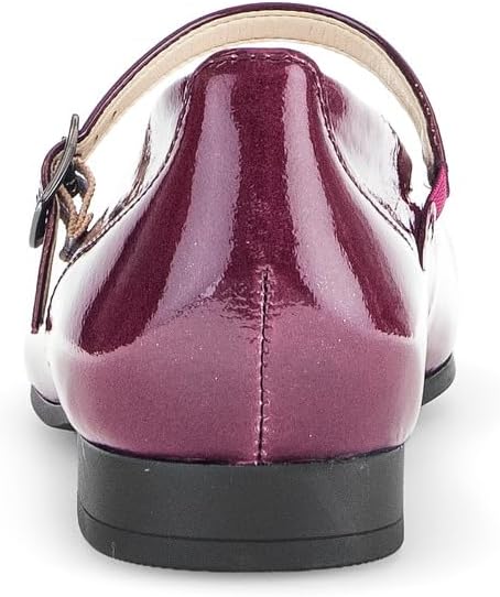 Gabor Damen Riemchenballerinas, Frauen Flats,Best Fitting 37.5 EU Aubergine 90, 37.5 EU Aubergine 90