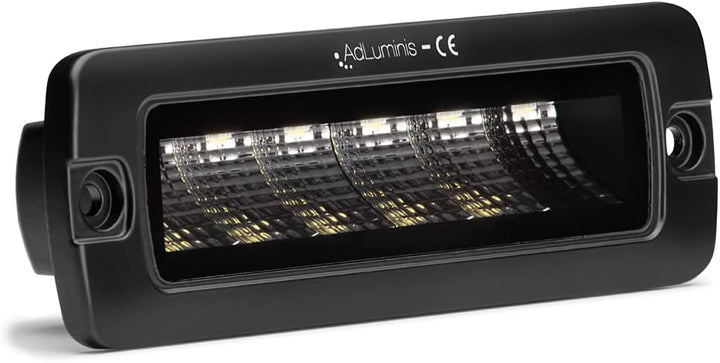 AdLuminis Blackline LED Arbeitsscheinwerfer 30 Watt 2300 Lumen, Flood, Einbau, Zusatzscheinwerfer, A