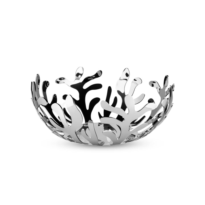 Alessi Mediterraneo ESI01/25 Obstschale 1 Stück edelstahl (7 x 26 x 14,5 cm) 7 x 26 x 14.5 cm Edelst