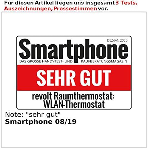 revolt Raumthermostat Alexa: WLAN-Fussbodenheizung-Thermostat, für Siri, Alexa & Google Assistant (H