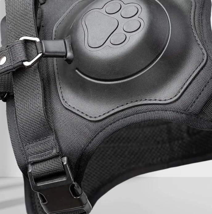 2-in-1 Hundegeschirr mit integrierter Leine – Innovatives Auto-Lock System für mehr Sicherheit &amp; Kom