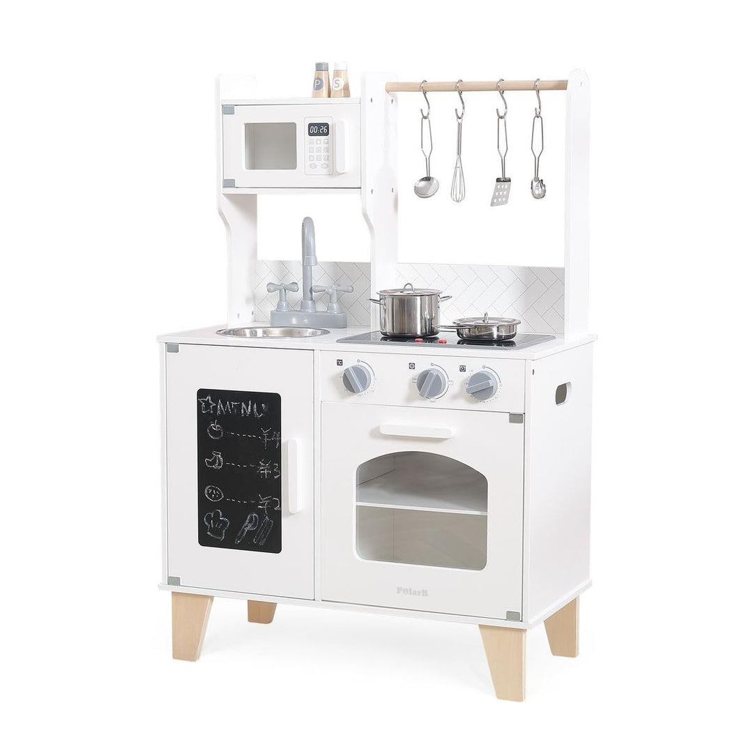 PolarB Play Kitchen White