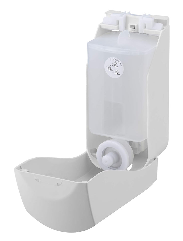 All Care 5509 PlastiQline Plastikschaumseifenspender, 400 ml, Weiss