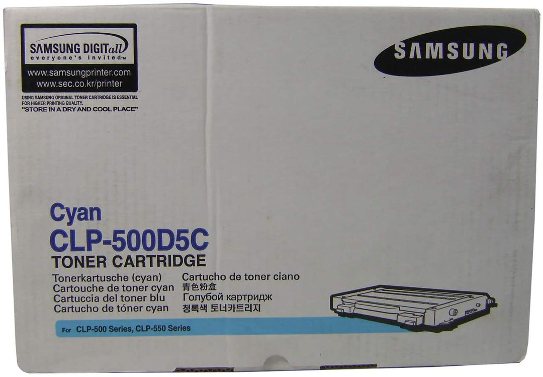 Samsung clp-500d5 C Laser Toner 5000 Seiten Cyan Tonerkassette