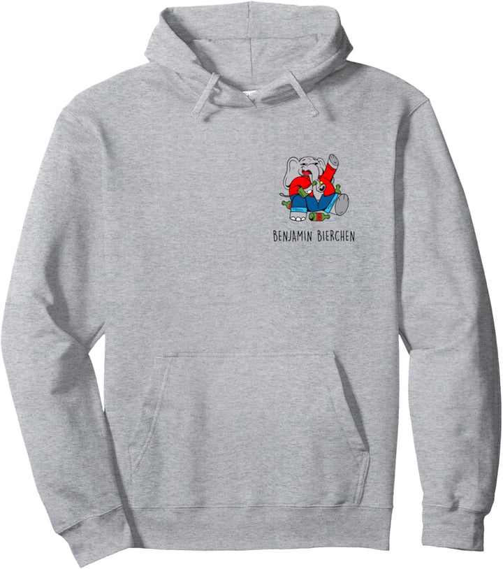 Benjamin Bierchen. bier, digga. bier. AM PM Beer Elefant Fun Pullover Hoodie