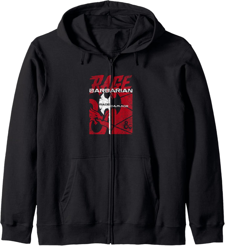 Dungeons &amp; Dragons Barbarian Class Solids Kapuzenjacke