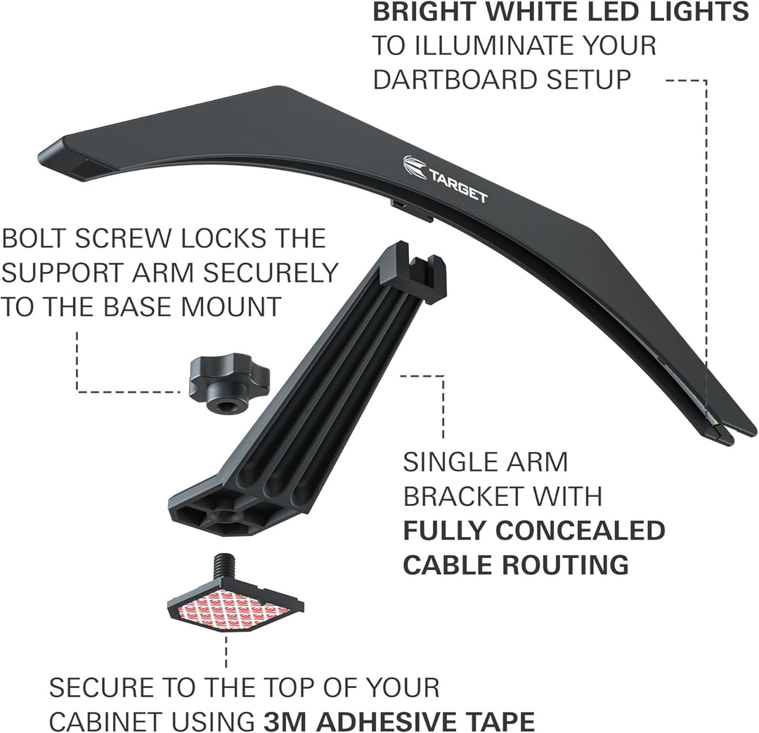 Target Darts Arc Dartscheibe Schrankbeleuchtung System Cabinet Light, Cabinet Light