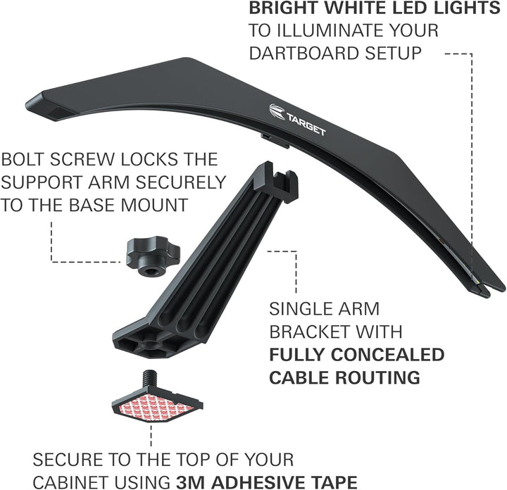 Target Darts Arc Dartscheibe Schrankbeleuchtung System Cabinet Light, Cabinet Light