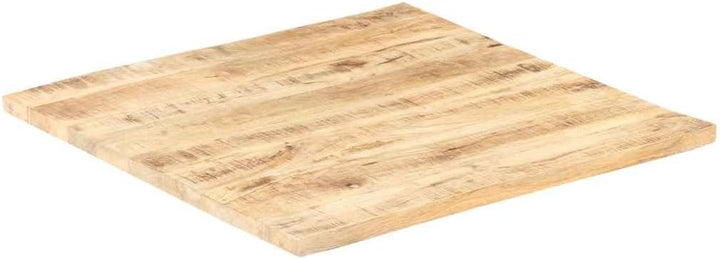 vidaXL Mangoholz Massiv Tischplatte Massivholzplatte Holzplatte Ersatztischplatte Holz Platte für Es