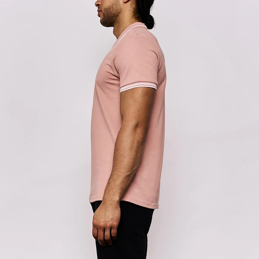 Kappa Herren Ezio T-Shirt S Rosa / Weiss, S Rosa / Wei&#xDF;