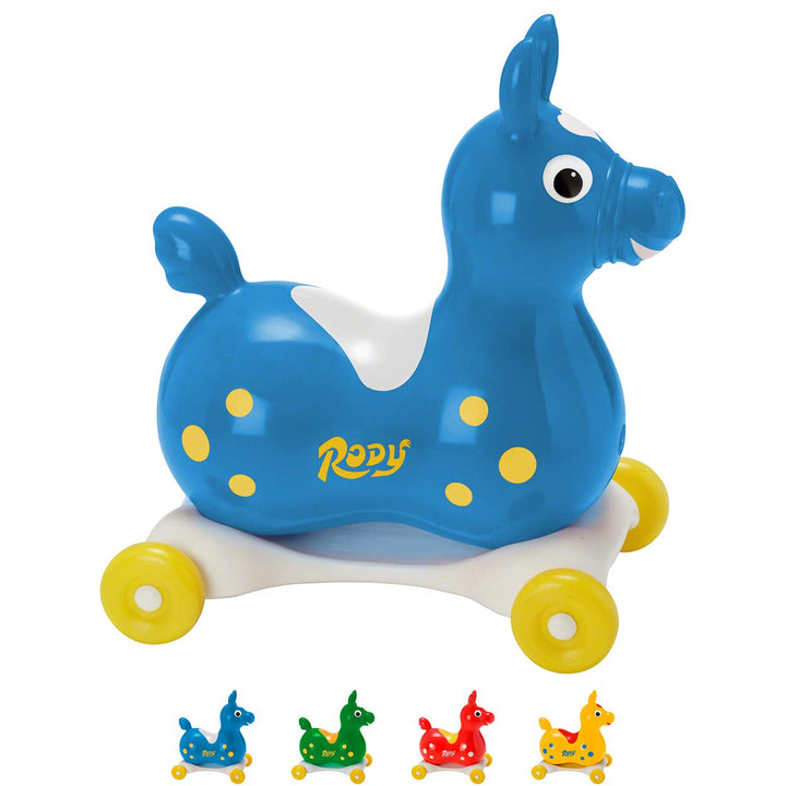 Speedy Rody mit Rollen Blau, Blau