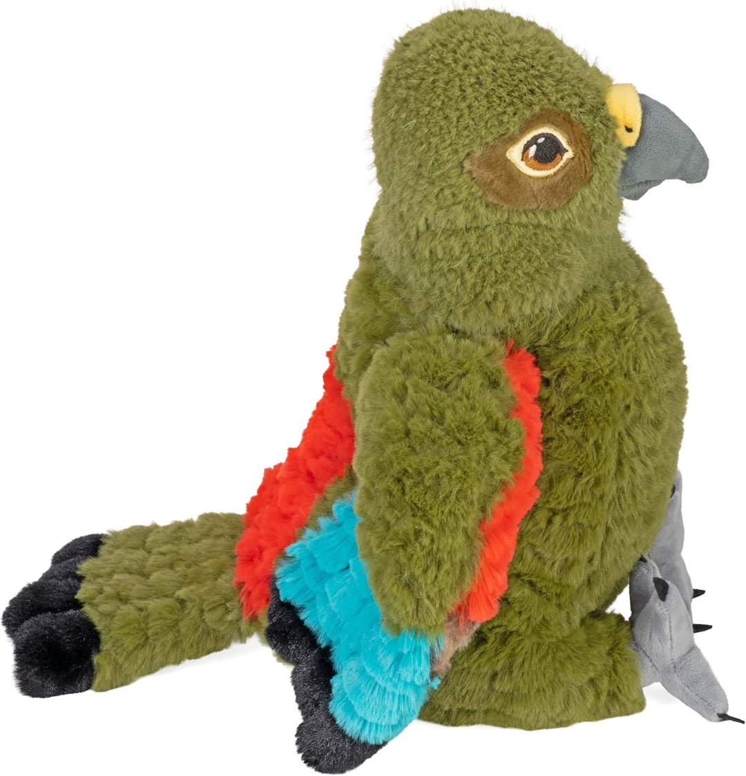 Wild Republic Artist Collection Eco Kea, Stofftier, 33 cm, Plüschtier, Füllung aus recycelten Wasser