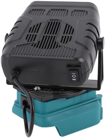 Cuifati Tragbarer Raumheizer, Raumheizer mit Konstanter Temperatur und 2 USB-Anschlüssen, 2 Temperat