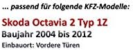Mediadox 20cm/200mm Auto Front Lautsprecher/Boxen/Speaker Set von MB Quart (QM200VW) kompatibel mit