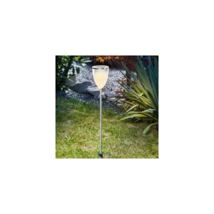 Esotec Solar Stableuchte Tropic Light, Duo Color, 2 Lichtfarben warmeiss kaltweiss, LED Steckleuchte