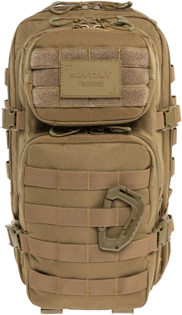 Tactical Polygon Small 20L Taktischer Rucksack – Coyote | Militär & Outdoor Rucksack Herren | Mit MO
