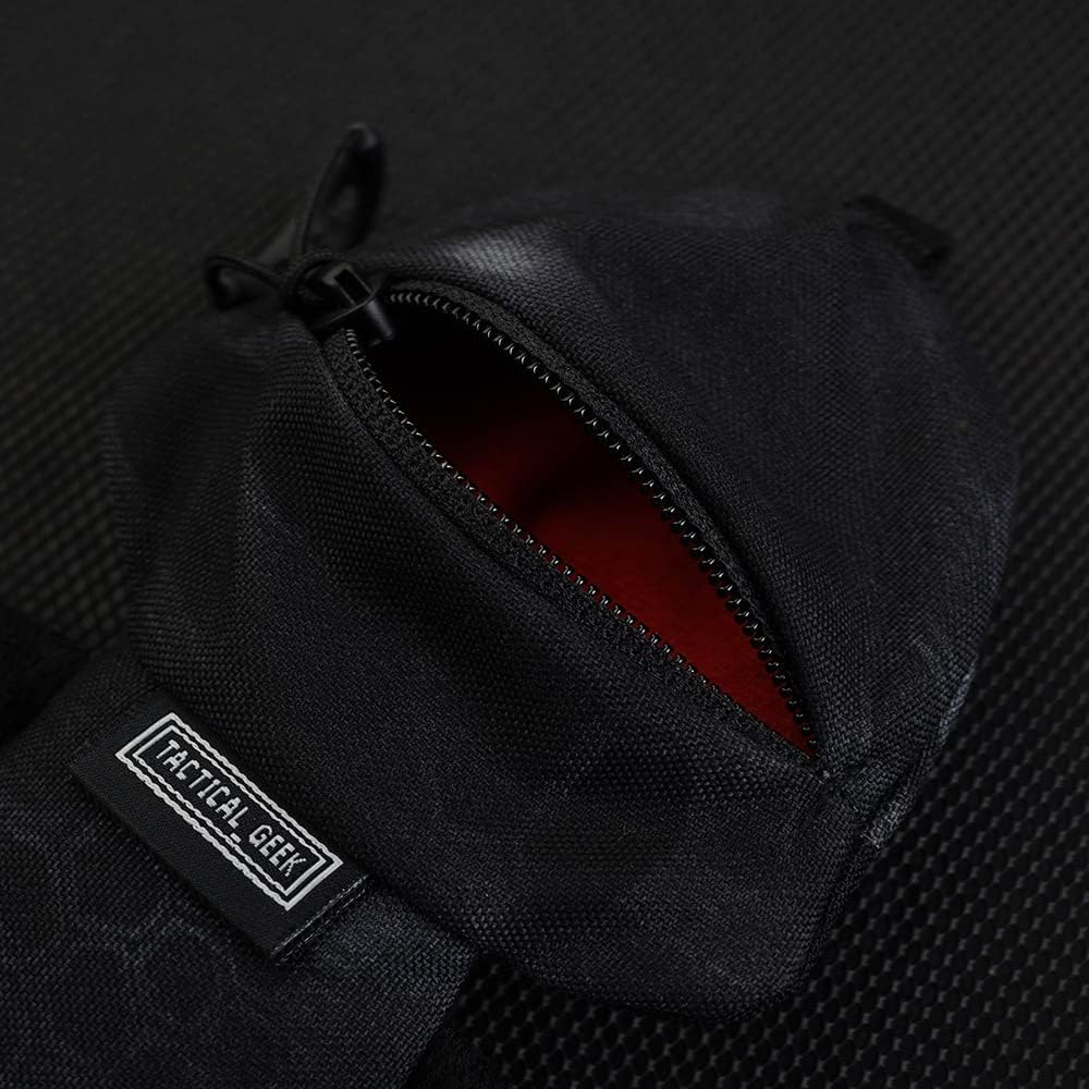 TACTICAL GEEK EXT1 EDC Münzbörse Puppenform Kleingeldbörse Mini Geldbeutel für Damen und Herren Bequ