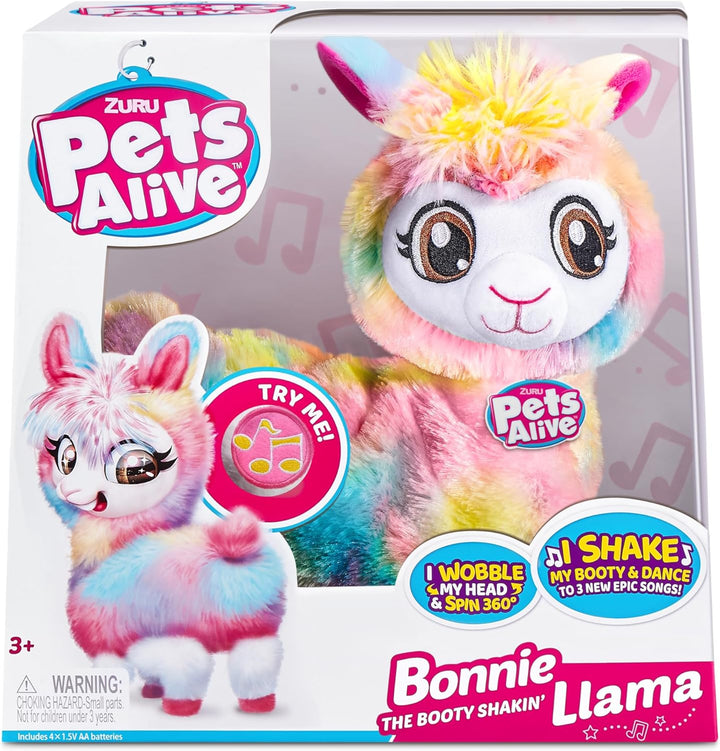 Zuru 9518 The Booty Rainbow Bonnie die Beute Shakin' Llama, ab 3 Jahren, Gemischt