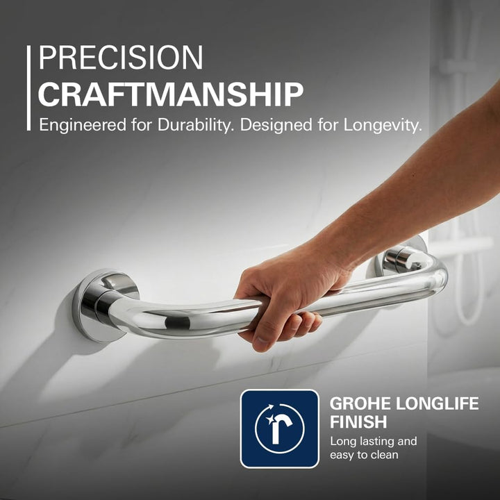 Grohe Wannengriff Essentials, 1 Stück, 40794001, 657 mm 657 mm (Stichmass 600 mm) Rund, 657 mm (Stic