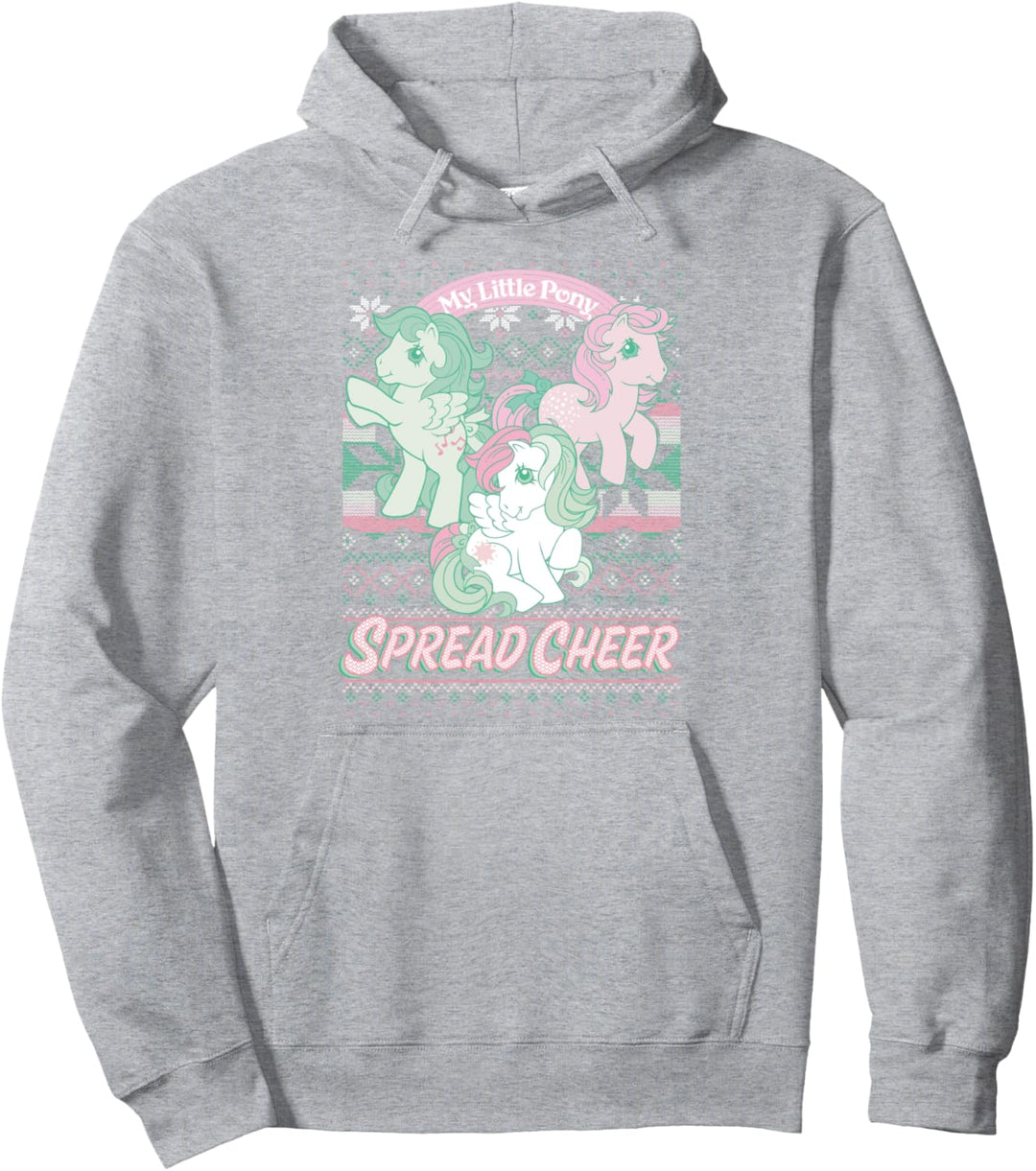 My Little Pony Christmas Ugly Sweater Spread Cheer Pullover Hoodie