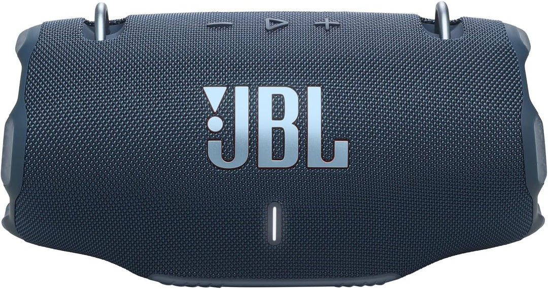JBL Xtreme 4 Musikbox in Blau – Tragbare Bluetooth-Lautsprecher-Box mit tiefem Bass, KI-Sound-Boost