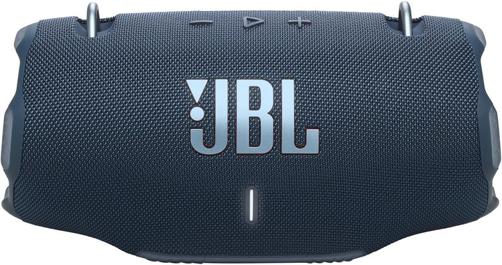 JBL Xtreme 4 Musikbox in Blau – Tragbare Bluetooth-Lautsprecher-Box mit tiefem Bass, KI-Sound-Boost