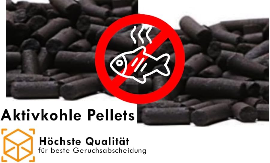 Berbel Aktivkohle Nachfüllpack - Ersatz für Berbel Pro Aktiv 125-2,5 kg Spezialkohle von purero® - A