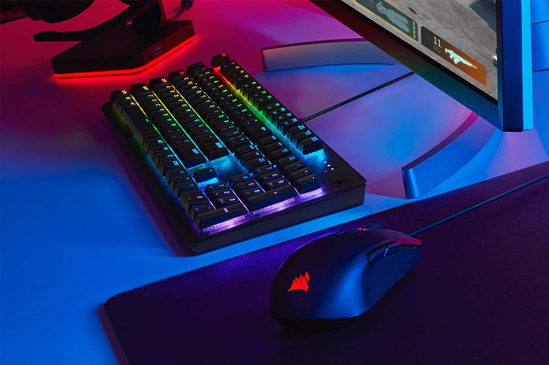 Corsair K60 RGB PRO LOW PROFILE Mechanical Gaming Keyboard (CHERRY MX Low Profile SPEED: Fast and Hi