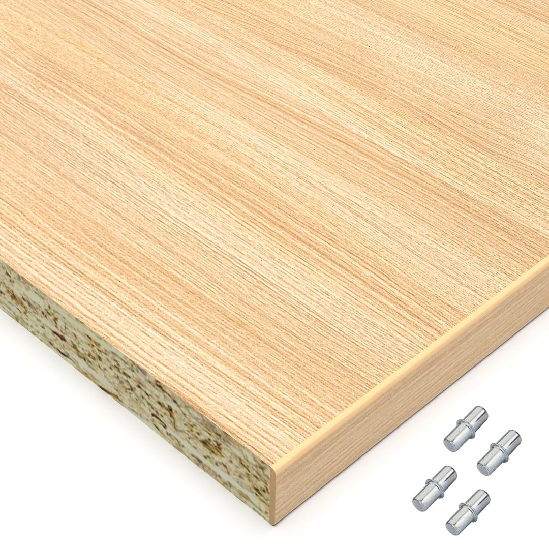 Einlegeboden Regalboden Holzboden 19mm nach Wunschmass max. 1000mm breit x 600mm tief Zuschnitt Anfe