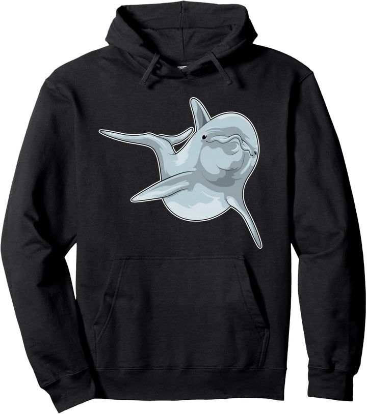 Delfin Schwimmen Pullover Hoodie