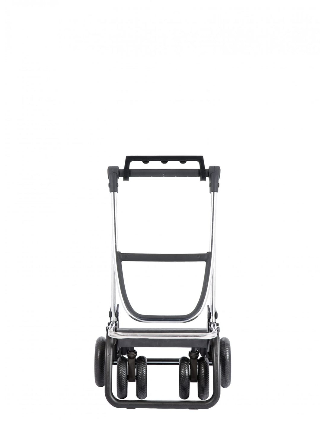 Klappbarer Einkaufstrolley Rolser Big Polar 4 Räder (2 drehbare) - Schwarz 4 Räder 2 davon drehbar Z