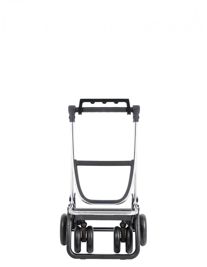 Klappbarer Einkaufstrolley Rolser Big Polar 4 Räder (2 drehbare) - Schwarz 4 Räder 2 davon drehbar Z