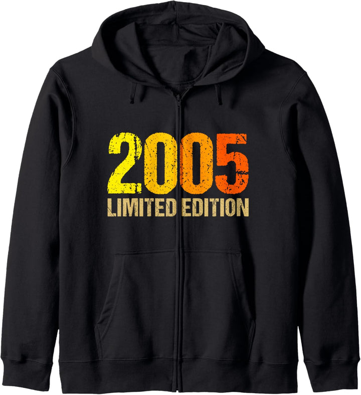 19. Geburtstag Junge Mädchen 19 Jahre 2005 Lustig Geschenk Kapuzenjacke
