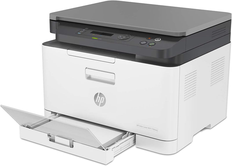 HP Color Laser 178nwg Multifunktions-Farblaserdrucker (Drucker, Scanner, Kopierer, WLAN, Airprint),