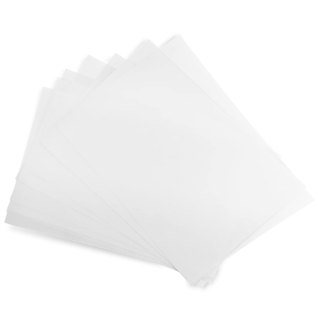 Netuno 50x Weiss Transparentpapier DIN A3 297 x 420 mm 100g durchsichtiges Papier weiss für Einladun