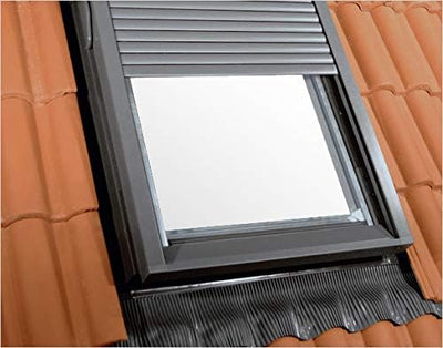Dakea Aussenrollladen Für Balio C2A 55x72cm Holz Dachfenster Aussenrollladen elektrisch mit Steuerun