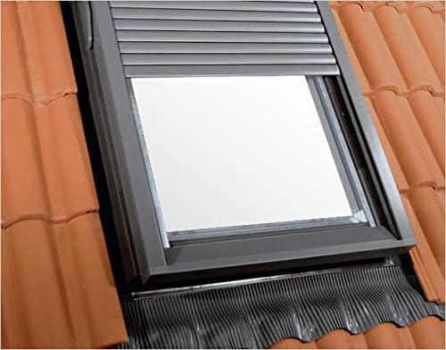 Dakea Aussenrollladen Für Balio C2A 55x72cm Holz Dachfenster Aussenrollladen elektrisch mit Steuerun