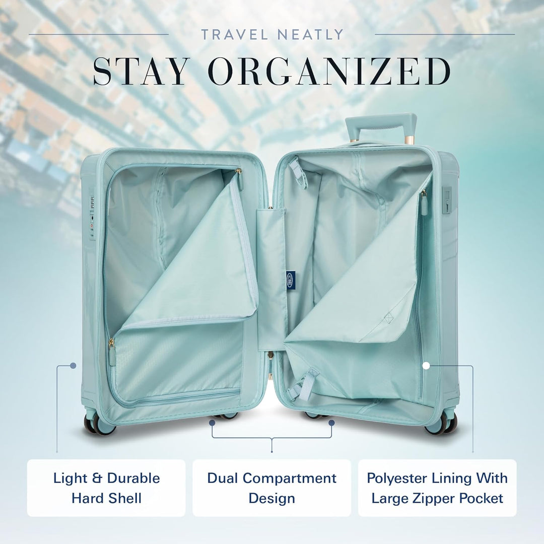 BRIC'S Positano Trolley 55 cm Light Blue 21 Inch Light Blue, 21 Inch Light Blue