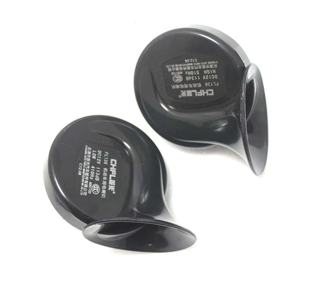 Paar Universal 12v Zweifarbig 110db Luft Hörner - Gross Upgrade für Autos oder Motorrad
